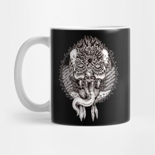 Nightmare Catcher - psychedelic art illustration Mug